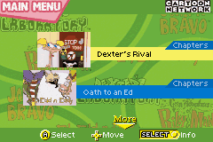 GBA Video Cartoon Network Collection Special Edition screenshot 3 for GameBoy Advance